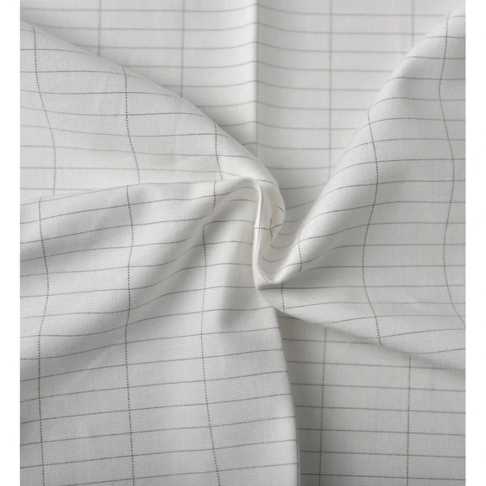 Grounding Earthing Fitted Sheet +15ft Cord 95% Organic Cotton 5% Silver KING 18